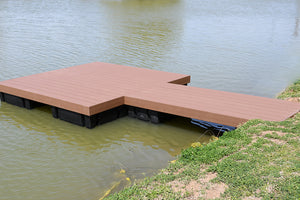 Decked 8 ft. x 8 ft. Deck w/ 8 ft. Walkway