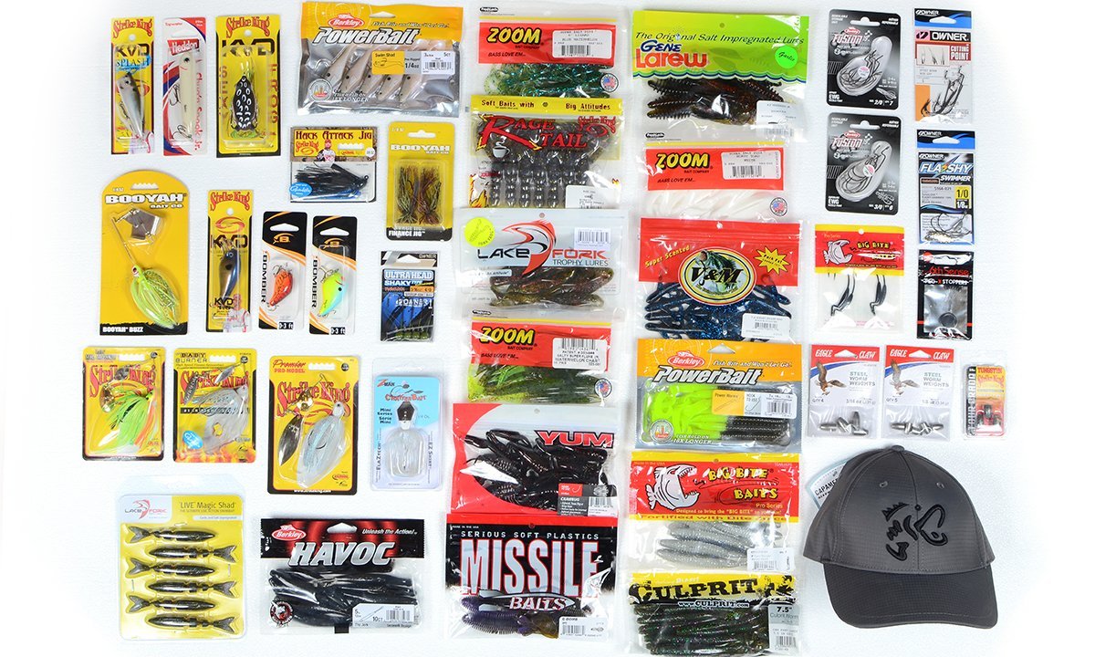 Fishing Tackle Complete Bass Fishing Tackle Kit