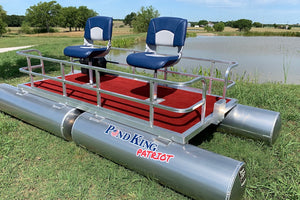 Patriot Mini Two-Man Fishing Pontoon Boat