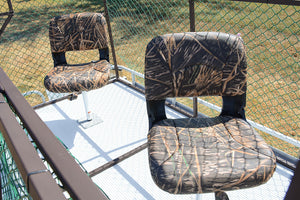 Camo duck blind seats