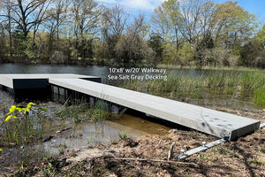 dock with walkway