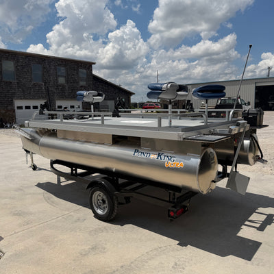 3 Seater Small Pontoon Boat - Louisiana 