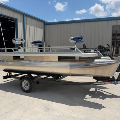 3 Seater Small Pontoon Boat - Louisiana 