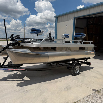 3 Seater Small Pontoon Boat - Louisiana 
