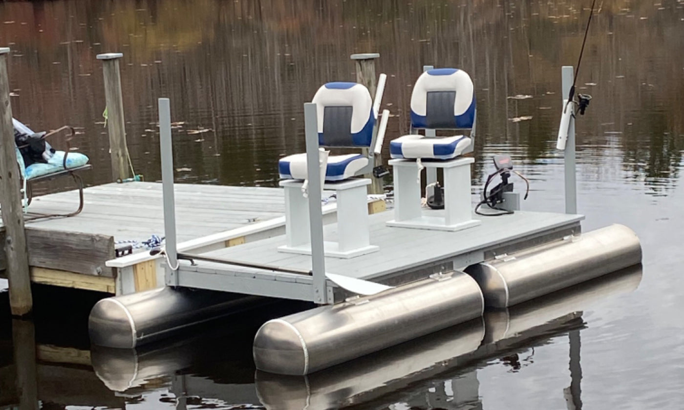 Aluminum Pontoon Floats for DIY Watercraft Builds