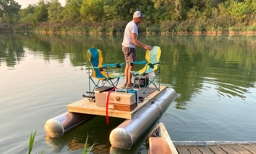 diy fishing float box Aluminum Pontoon Floats for DIY Watercraft Builds
