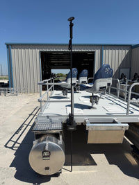 Small Pontoon Boat For Pond Fishing 