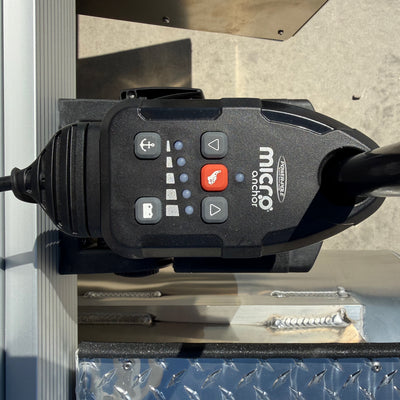 Pictured is the Power Pol Micro w/8' Heavy Duty Spike. 
