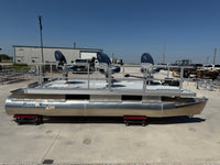 Small Pontoon Boat For Pond Fishing 