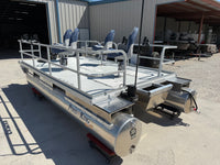 Small Pontoon Boat For Pond Fishing 