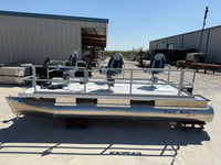 Small Pontoon Boat For Pond Fishing 