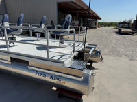Small Pontoon Boat For Pond Fishing 