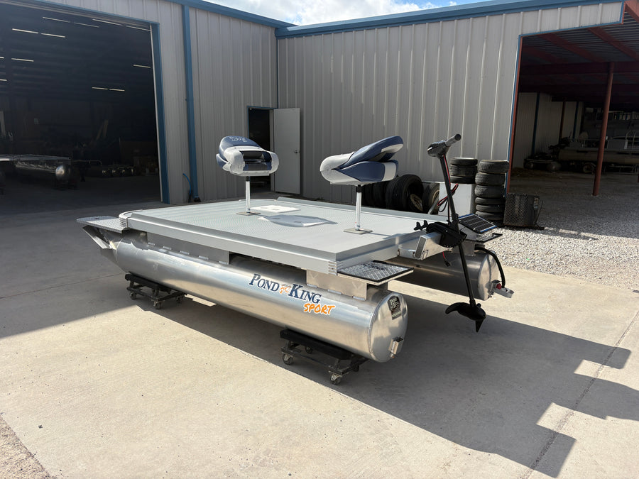 4 Seat Small Pontoon Boat for Bass Fishing - Oklahoma 