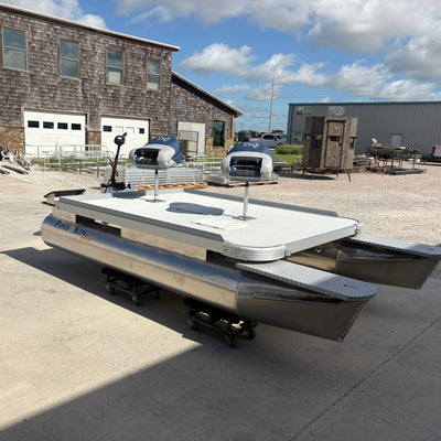 4 Seat Small Pontoon Boat for Bass Fishing - Oklahoma 