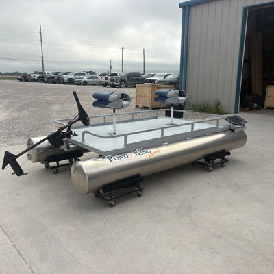 Folded down are our All-Weather seats with pull-out posts.