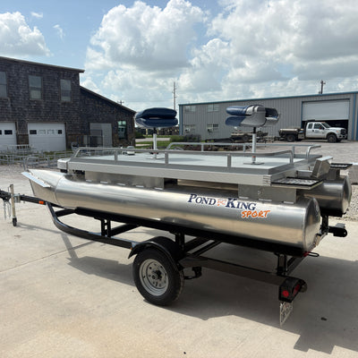 2 Person Small Pontoon Boat - Texas 