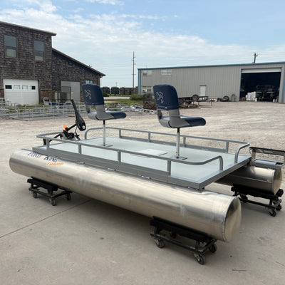 Sitting upright are the All-Weather seats with pull-out posts. 