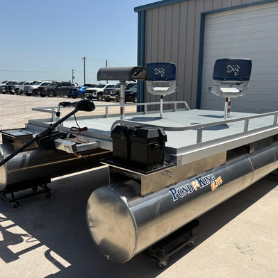 Facing upright are the Tempress All Weather seats with pull-out posts. 
