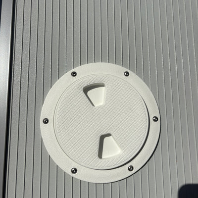 Below deck battery hatch lid