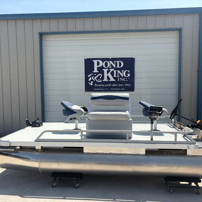 Small Pontoon Boat for Family Fishing - Texas 