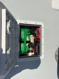 Belwo Deck Battery Storage w/ 12v Wired Plug 
