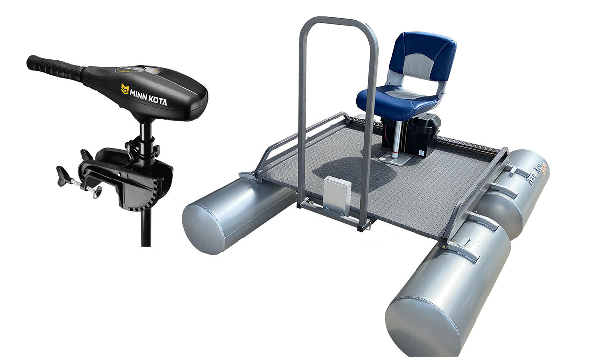 Rebel Modular Mini Pontoon Boat | Modular Fishing Pontoon Boat