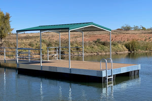 Deluxe Steel-framed Floating Docks