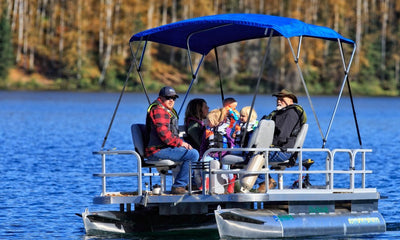 Cruising with the family on the Pond King Ultra