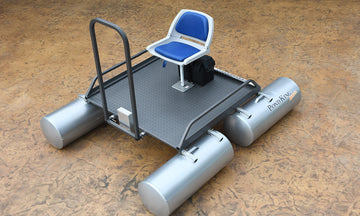 Silver Powder Coated Pontoons Upgrade (Rebel)