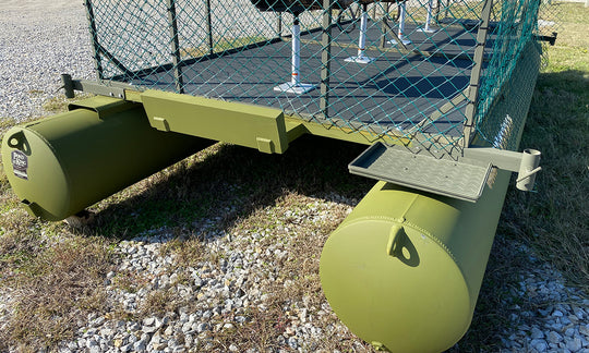 Duck Blinds | Duck Buster Duck Hunting Boat | Hunting Pontoon