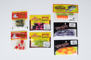 Panfish Crappie Fishing Kit Soft Plastics