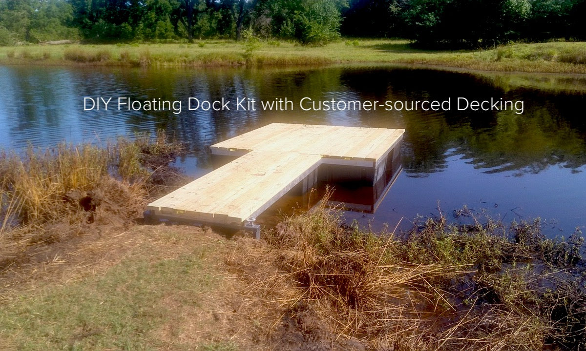 Stock Pond Floating Docks - EZ Dock Texas