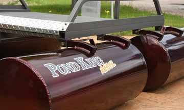 Mahogany Powder Coated Pontoons Upgrade (Rebel)