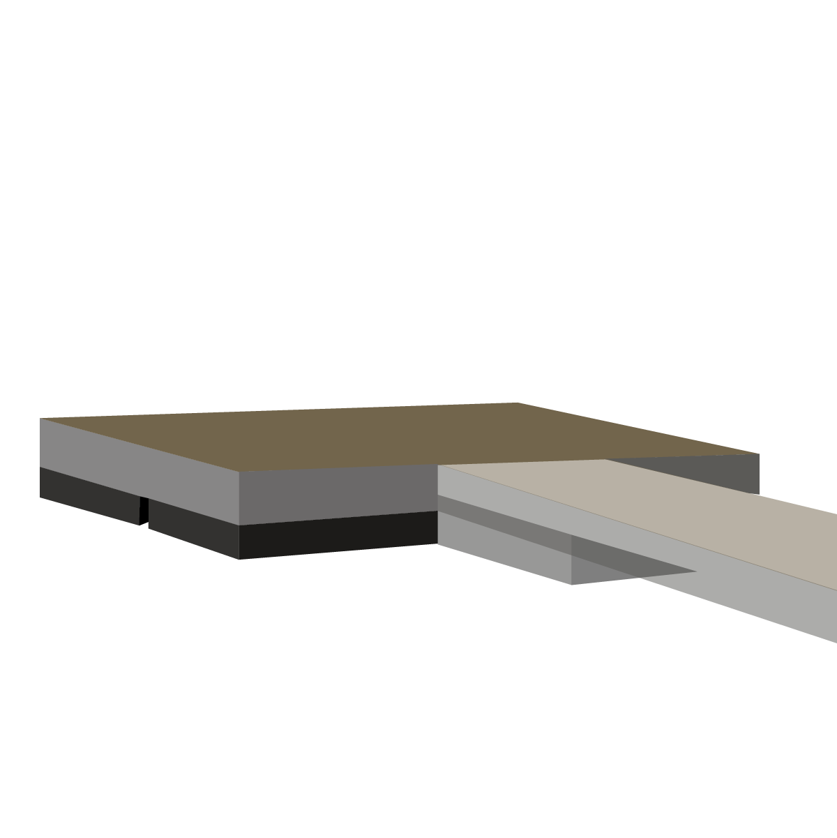 Standard Steel Deck Railing
