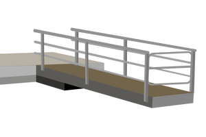 Steel Walkway Railing