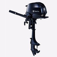 3.5 hp (Tiller, .26 gal. internal fuel tank)