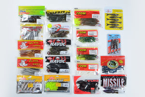 Ultimate Bass Fishing Kit Soft Plastics