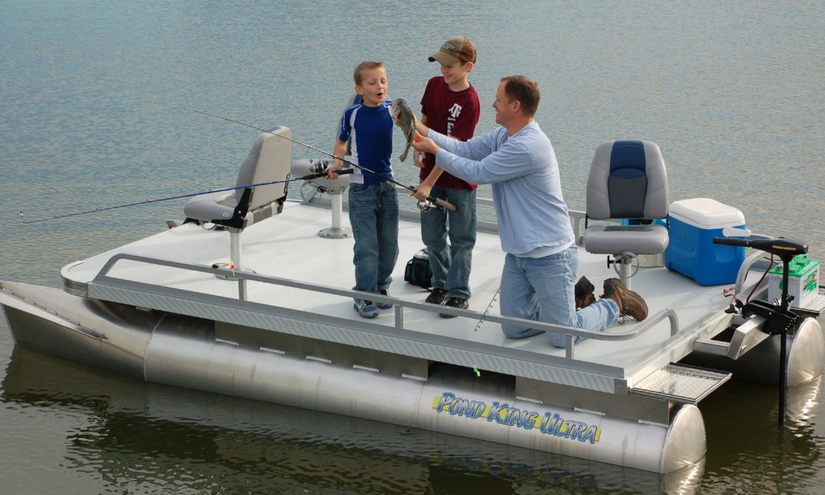 Pontoon Ing Used Pond King Fishing Boats _ Pond Fishing Boats- Which Style is Best ...